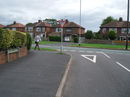 Waypoint 7 - Turn left back into Holmcroft Road.