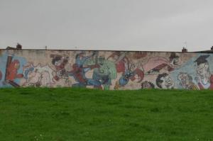 The graffiti wall near West Way