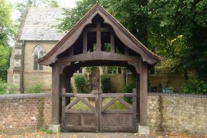 Lych Gate at Biscot Church