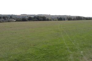 View across Lewsey Park south to hills beyond