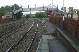 Bridge at Accrington station