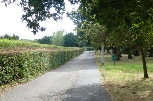 Cycle track between waypoints [3] and [4]