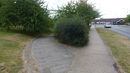 Footpath from Abercrombie Way to cycle track at waypoint [8]