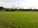 View across the cricket ground Old Harlow