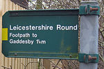 Leicestershire Round signpost