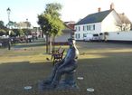 Statue of Old Sea Dog Watchet Harbour