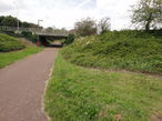 Underpass under Chaffron Way heading towards Claridge Drive