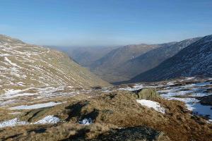 Patterdale from the col.