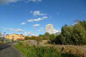 BMX track on way to the Centre
