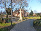 War memorial in West Green Road