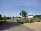 The path leading to the Leisure Park, looking from the Play Park & Wheels Park.