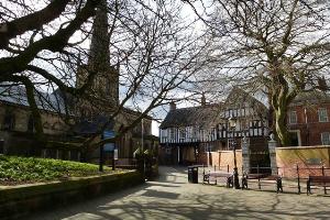 Castle Gateway and St Mary de Castro Church