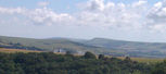 View towards Firle Beacon from Mount Harry