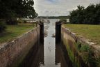 Saltern Lock - The entrance to the Portsmouth & Arundel Canal and its branch to Chichester