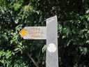 2. Start of the 1066 Country Walk.  This sign is on your right as you turn right after crossing the bridge.