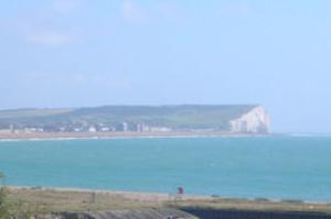 The view of Seaford Head from Newhaven Fort