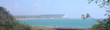 The view of Seaford Head from Newhaven Fort