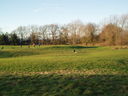 Western Park golf course, looking towards the access gap in the Fishley Belt