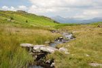 Trawsfynydd - The slab bridge in Cwm Moch