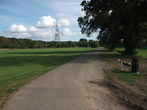 A view from the path in Potterne Park