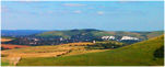 Lewes from the South Downs Way