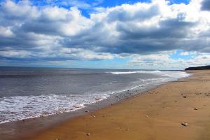 Beach at Blackhall Rocks