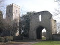 West gate of West Acre priory