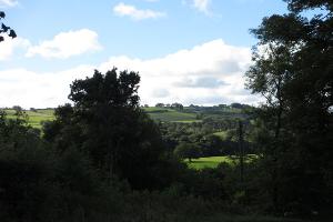 Beautiful views outside of Lanchester