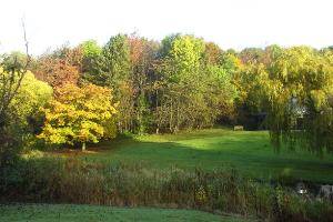 The Durham Light Infantry Museum in autumn.