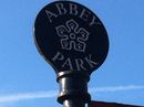 Abbey Park sign