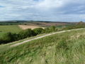 View north from Cissbury Ring