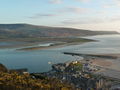View over Barmouth and Maddach estuary