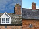 Houses in Nether Broughton - who left their initials?