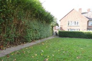 The path from Long Cross to Saltmarsh Drive.