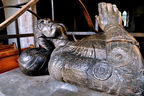 Detail of the effigy of Sir Anthony St. Leger (d.1539) in St. Mary