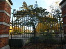 Original gates of the White Oak hospital, Swanley
