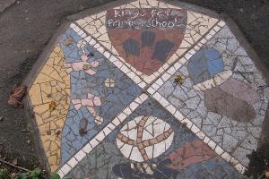 Mosaic near Kings Farm Primary School