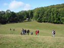 View to Noisy Hall across field.