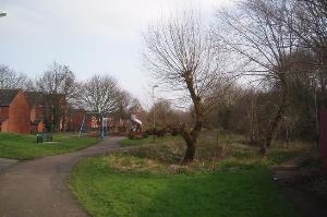 Play areas on Beaumont Walk