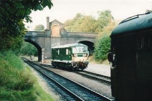 View north from Leicester North station
