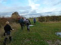 Hinckley Ramblers out over the fields