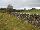 Dry stone wall
