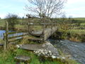 Bridge over the River Aire leading to the Pennine Way