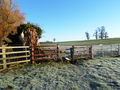 Over the stile.