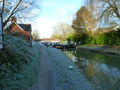 At the locks.