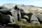 The Woolpacks on Kinder Edge
