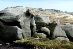 The Woolpacks on Kinder Edge