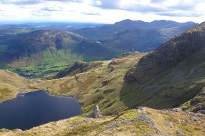The views from the Langdale Pikes are special