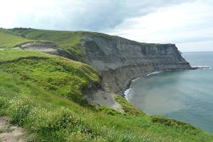 Cliff scenery between Whitby and Robin Hood Bay