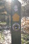 Offas Dyke and Shropshire Way way marks